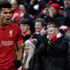 Luis Díaz, al top 10 del ranking de 'Daily Mail' y Crouch lo elogia