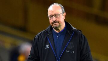 El entrenador llegó al Everton en junio de 2021 y dirigió 22 partidos.