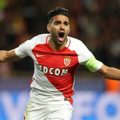 Falcao festeja doble: gol y semifinales de Champions