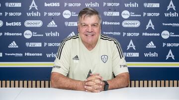 Sam Allardyce, presentado como nuevo entrenador del Leeds United.