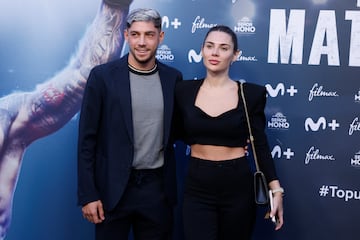 Vinicius, Carvajal y Courtois, protagonistas en la alfombra roja de la película de Ilia Topuria