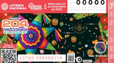 Sorteo Gordo de Navidad 2025 en México: horario, tv, donde ver y cómo seguir online