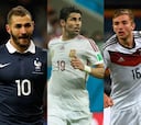 Los grandes 'olvidados' por sus seleccionadores para la Euro