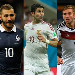 Los grandes 'olvidados' por sus seleccionadores para la Euro