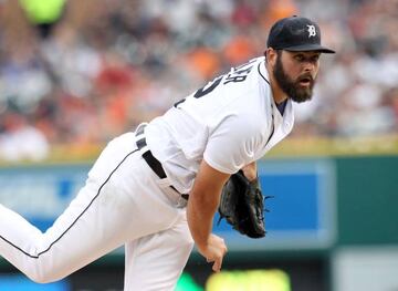 Michael Fulmer ha estado durante casi todo el año al frente de la rotación de los Detroit Tigers en la Americana.