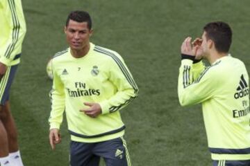 Cristiano Ronaldo y Mateo Kovacic.