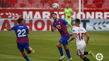 Sigue el partido entre Sevilla vs Eibar en directo, partido de la jornada 7 de LaLiga Santander que se juega a las 18:30 horas en el S&aacute;nchez Pizju&aacute;n.