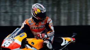 Dani Pedrosa: "Todo está curándose correctamente"