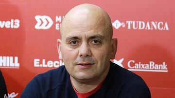 Chema Arag&oacute;n, director deportivo del Mirand&eacute;s.