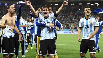 La Arena Corinthians de Sao Paulo le brind&oacute; a la Albiceleste dos de los mejores momentos de sus &uacute;ltimos tiempos. Ambos fueron en el Mundial 2014.