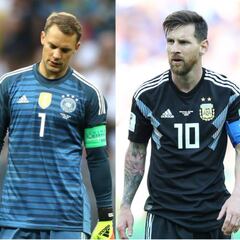 Argentina, Alemania y Brasil con un histórico debut fallido