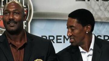 Scottie Pippen y Karl Malone entran en el Salón de la Fama