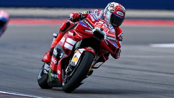 Marc Márquez, en el GP de Estados Unidos.