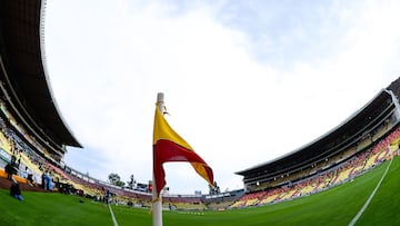 General View Stadium during the game Atletico Morelia vs Tapatio, corresponding first leg match the Great Final of the Torneo Clausura 2023, Liga de Expansion MX, at Jose Maria Morelos y Pavon Stadium, el 17 de Mayo de 2023.

<br><br>

Vista General del Estadio durante el partido Atletico Morelia vs Tapatio, partido de ida correspondiente a la Gran Final del Torneo Clausura 2023, Liga de Expansion MX, en el Estadio Jose Maria Morelos y Pavon, el 17 de Mayo de 2023.