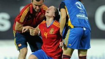 España se proclama subcampeona de Europa