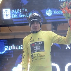 Vingegaard “prueba” sus piernas en Galicia y sale “con confianza”