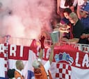 La UEFA expedienta a Croacia por la actitud de sus hinchas
