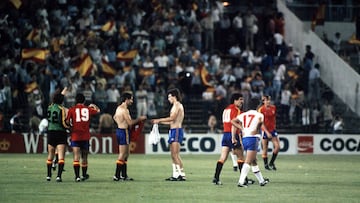 Inglaterra eliminó a España del Mundial de 1982.