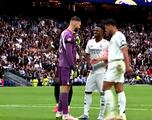 Lo que le dijo Mamardashvili a Vinicius antes del penalti: de no creer