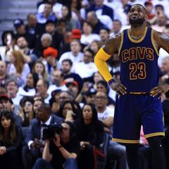 LeBron James (35+8+7) también se corona como 'Rey del Norte'