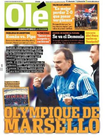 Portadas de la prensa deportiva