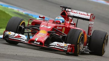 Ferrari recupera al Santander