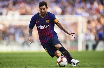 Lionel Messi of FC Barcelona