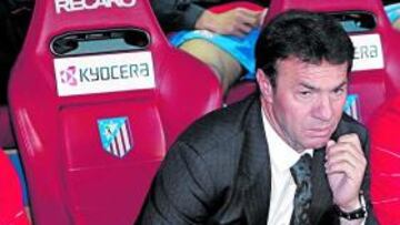 <b>SERIEDAD. </b>Abel tiene el gesto serio. Pero desde el club le han dicho que cuentan con él.