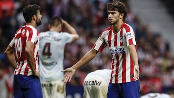 Joao Felix and Diego Costa fail to find an understanding