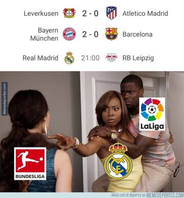 Los memes más divertidos de la jornada Champions