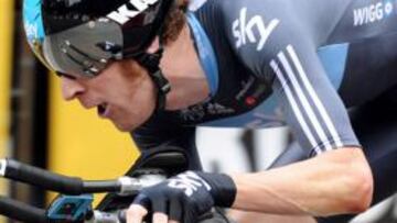 <b>SE LE ESCAPÓ. </b>Wiggins no ganó, pero fue el mejor de los favoritos.