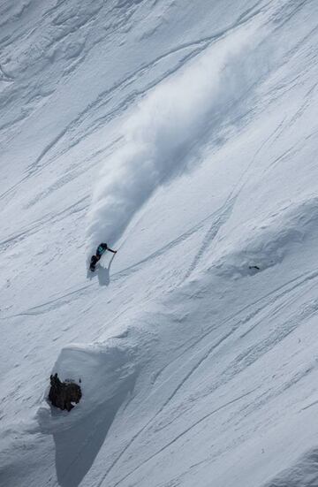 La rider tarraconense hacía en Japón su debut en el Freeride World Tour.