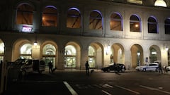 Incidente en Nimes durante la Vuelta a Espa&ntilde;a.