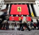 Ferrari ya cotiza en la Bolsa de Nueva York con subida del 15%