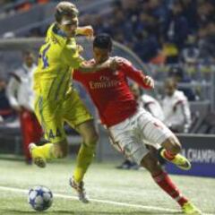 Jiménez, cuarto mexicano que logra doblete en Champions