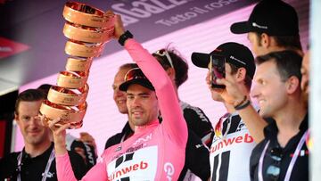 Dumoulin se apunta al Giro con un curioso vídeo en Twitter