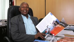 El presidente del Comit&eacute; Ol&iacute;mpico de Kenia, Kipchoge Keino.