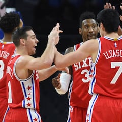 ¡Los Sixers arrasan Detroit sin Embiid ni Sergio Rodríguez!