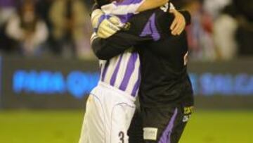 <strong>GANADOR.</strong> Asenjo ve al Valladolid con opciones de ganar al Barcelona.