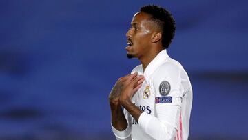 Militao, positivo en COVID-19