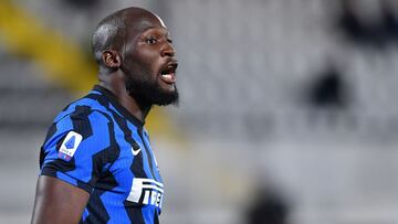 Romelu Lukaku, en un partido con el Inter.