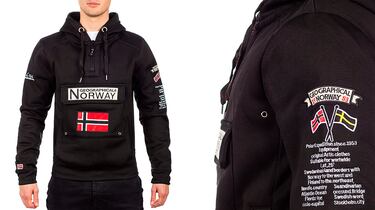 La sudadera con capucha Geographical Norway más buscada del otoño