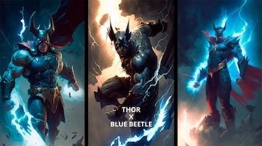 Una IA fusiona superhéroes de Marvel y DC y el resultado es visualmente arrollador