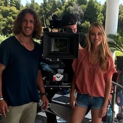 Puyol y Vanesa Lorenzo prestan su imagen a Cataluña