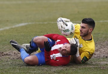 El portero madrileño, de 26 años, ha jugado 25 encuentros entre Leganés, San Sebastián de los Reyes, Valladolid Promesas y Lori Vanadzor.