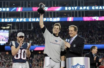 Las mejores imágenes del título de la AFC de los Patriots