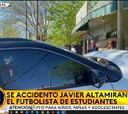 Altamirano protagoniza violento accidente de tránsito: aparece en vivo en la TV argentina