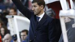 Javi Gracia: "¿Cambiar a Silva? Eso se llama hablar a toro pasado"