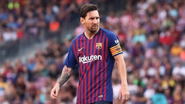 Messi ante el Athletic