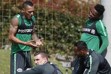 Entrenamiento de Atlético Nacional en Guarne,Antioquia